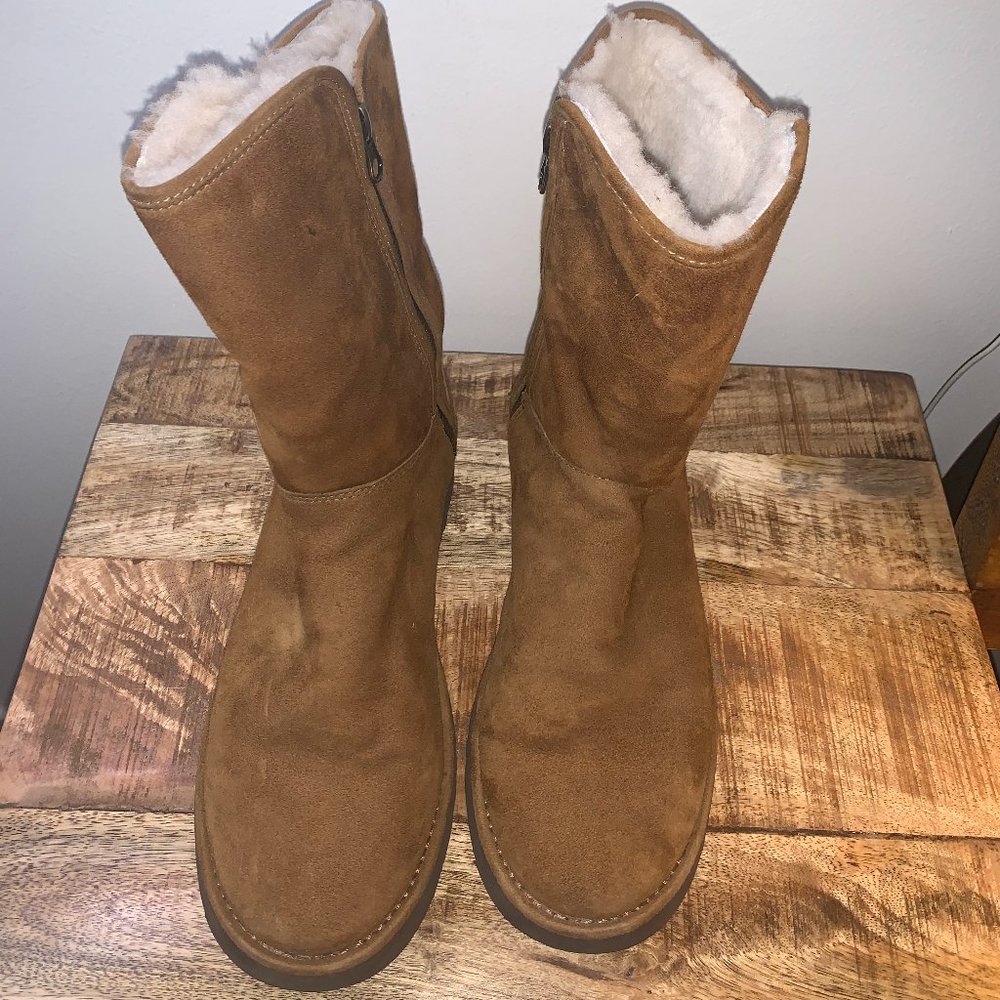uggs with side zipper